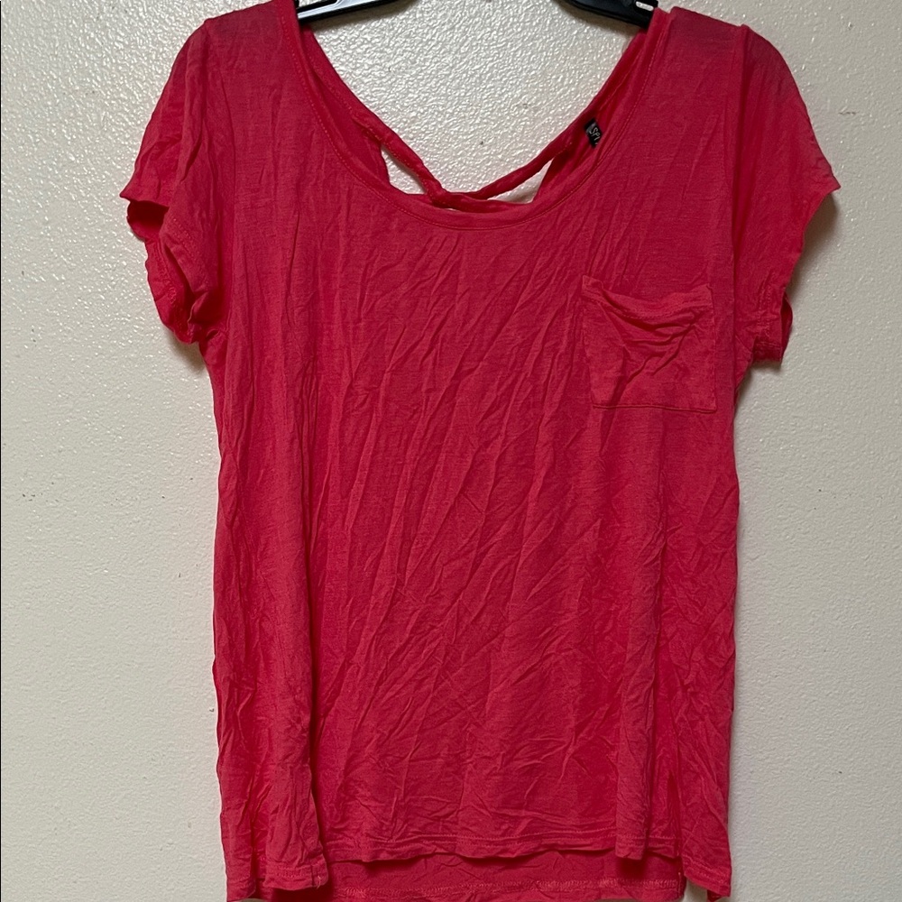Splash Bold Pink Short Sleeve Tee